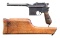LATE MAUSER C96 CONEHAMMER SEMI-AUTOMATIC PISTOL,