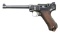 1917 DATED NAVY LUGER PISTOL.