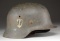 WWII GERMAN WAFFEN SS HELMET.