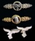 TWO WWII GERMAN LUFTWAFFE CLASPS & MORE.