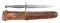 WWII USMC RAIDER STILETTO & SHEATH.