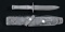 SLIM REECE KNIFE WITH SHEATH BY ANGUS ARBUCKLE OF