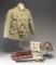 WWII JAPANESE HELMET, CANTEEN, JACKET, & MORE.