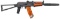 DESIRABLE ITM AK-74 SIDE FOLDING KRINKOV RIFLE.