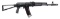 SIDE FOLDING BULGARIAN AK-74 RIFLE .