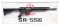RUGER SR556E SEMI-AUTOMATIC RIFLE WITH MATCHING