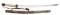 SHIN-GUNTO KATANA WITH AN EARLY ANCESTRAL BLADE.