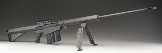 VERY EARLY BARRETT MODEL M82, .50 CALIBER RIFLE.