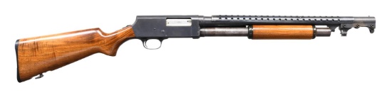 US MARKED STEVENS 520-30 TRENCH STYLE SHOTGUN.