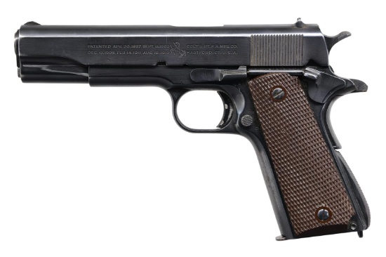 WWII COLT 1911 A1 BRITISH LAND LEASE SEMI AUTO