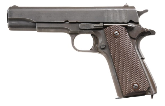 WWII LATE 1944 COLT 1911A1 U.S. ARMY SEMI-AUTO