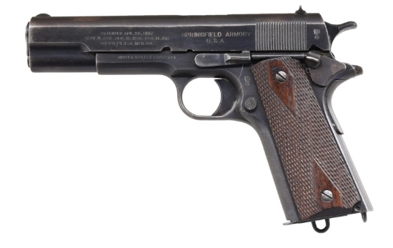 FINE WWI SPRINGFIELD MODEL 1911 SEMI AUTO PISTOL.