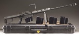 LEGENDARY BARRETT M82A1 RIFLE WITH 4 MAGAZINES.