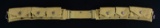SCARCE MILLS 1913 DATED HORIZONTAL PISTOL BELT.