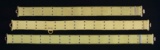 3 MILLS 1ST TYPE 1912 OLIVE DRAB PISTOL BELTS.