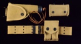 U.S. WWI MILLS WEB HOLSTER & PISTOL BELT WITH