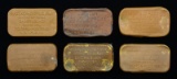 6 WWI & EARLIER US ARMY & NAVY FIRST AID PACKS.