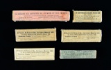 6 SEALED BOXES OF PRE WWI AND WWI U.S.45 CALIBER