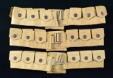 THREE SCARCE US WWI CAVALRY BANDOLIERS