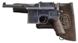 MAUSER C96 BOLO SEMI-AUTOMATIC PISTOL WITH CUSTOM