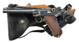 DWM 1906 NAVY COMMERCIAL LUGER SEMI-AUTO PISTOL.