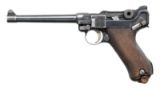 1917 DATED NAVY LUGER PISTOL.