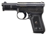 SCARCE FACTORY ENGRAVED MAUSER MODEL 1910