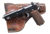 WWII GERMAN POLICE STEYR HAHN SEMI AUTO PISTOL.