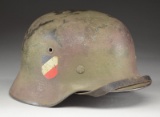WWII GERMAN M40 DOUBLE DECAL NAVY/COAST ARTILLERY