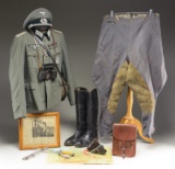 WWII GERMAN GROUP CAPTURED DURING THE BATTLE OF