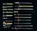 LARGE LOT OF VARIED BAYONETS.