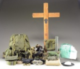 GEAR TREE & PERSONAL GEAR WORN BY CWO DAVID DUNFEE