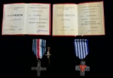 WWII CONCENTRATION CAMP SURVIVOR MEDALS & RELATED