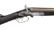 ENGLISH J&W TOLLEY SIDE LEVER HAMMER SXS SHOTGUN.