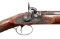 W.W. GREENER HALF STOCK PERCUSSION SPORTING RIFLE.
