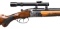 R. KUPFER O/U GERMAN COMBINATION GUN.