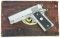 COLT OFFICERS ACP MODEL SERIES 80 STAINLESS STEEL