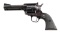 FIRST YEAR RUGER 357 FLAT TOP BLACKHAWK REVOLVER.