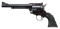 RUGER OM FLAT TOP 44 MAG. BLACKHAWK REVOLVER.