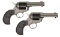 CONSECUTIVELY NUMBERED PAIR OF RUGER WRANGLER