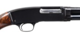 ATTRACTIVE CUSTOM WINCHESTER MODEL 42 PUMP ACTION