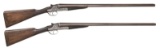 CHARLES LANCASTER TRUE PAIR SIDELOCK GAME GUNS.