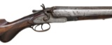 W. RICHARDS MARKET HUNTER SXS HAMMER SHOTGUN.