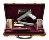 RENAISSANCE ENGRAVED BELGIAN BROWNING HI-POWER
