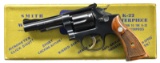 SMITH & WESSON K22 COMBAT MASTERPIECE DA REVOLVER.