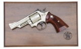 SMITH & WESSON 19-3 CLASS A ENGRAVED DA REVOLVER.