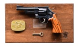 SMITH & WESSON 27-3 50TH ANNIVERSARY DA REVOLVER.
