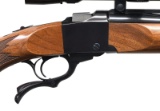 RUGER NO. 1-B SINGLE SHOT RIFLE.