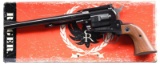 RUGER HAWKEYE SINGLE SHOT PISTOL WITH BOX.