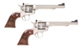 CONSECUTIVE PAIR OF RUGER NM SINGLE SIX TALO SA